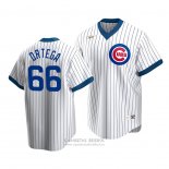 Camiseta Beisbol Hombre Chicago Cubs Rafael Ortega Cooperstown Collection Primera Blanco