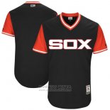 Camiseta Beisbol Hombre Chicago White Sox Players Weekend 2017 Personalizada Negro