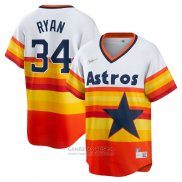 Camiseta Beisbol Hombre Houston Astros Nolan Ryan Primera Cooperstown Collection Blanco