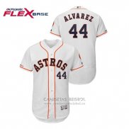 Camiseta Beisbol Hombre Houston Astros Yordan Alvarez Flex Base Autentico Collezione Blanco