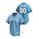 Camiseta Beisbol Hombre Kansas City Royals Personalizada Cooperstown Collection Road Azul