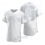 Camiseta Beisbol Hombre Milwaukee Brewers Personalizada Awards Collection Blanco