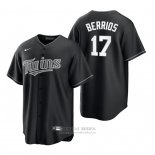Camiseta Beisbol Hombre Minnesota Twins Jose Berrios Replica 2021 Negro