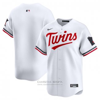 Camiseta Beisbol Hombre Minnesota Twins Primera Limited Blanco