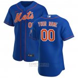 Camiseta Beisbol Hombre New York Mets Personalizada Azul2