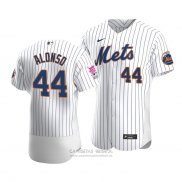 Camiseta Beisbol Hombre New York Mets Pete Alonso Primera Run Derby 2021 All Star Blanco