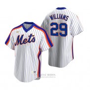 Camiseta Beisbol Hombre New York Mets Trevor Williams Cooperstown Collection Primera Blanco