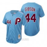 Camiseta Beisbol Hombre Philadelphia Phillies Kyle Gibson Autentico Cooperstown Collection Azul