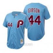 Camiseta Beisbol Hombre Philadelphia Phillies Kyle Gibson Autentico Cooperstown Collection Azul