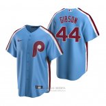 Camiseta Beisbol Hombre Philadelphia Phillies Kyle Gibson Cooperstown Collection Road Azul