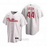 Camiseta Beisbol Hombre Philadelphia Phillies Kyle Gibson Replica Primera Blanco