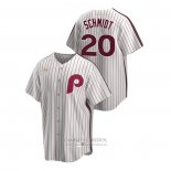 Camiseta Beisbol Hombre Philadelphia Phillies Mike Schmidt Cooperstown Collection Primera Blanco