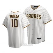 Camiseta Beisbol Hombre San Diego Padres Jurickson Profar Replica Primera Marron Blanco