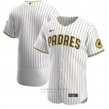 Camiseta Beisbol Hombre San Diego Padres Primera Autentico Blanco