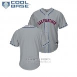 Camiseta Beisbol Hombre San Francisco Giants 2018 Stars & Stripes Cool Base Gris