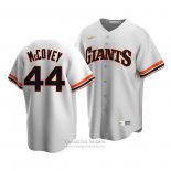 Camiseta Beisbol Hombre San Francisco Giants Willie Mccovey Cooperstown Collection Primera Blanco