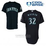Camiseta Beisbol Hombre Seattle Mariners Taijuan Walker 32 Azul Alterno Cool Base