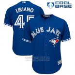 Camiseta Beisbol Hombre Toronto Blue Jays Francisco Liriano Cool Base