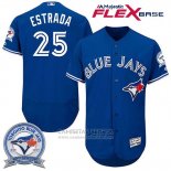 Camiseta Beisbol Hombre Toronto Blue Jays Marco Estrada 25 Flex Base