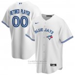 Camiseta Beisbol Hombre Toronto Blue Jays Primera Pick-A-Player Retired Roster Replica Blanco