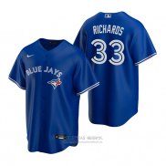 Camiseta Beisbol Hombre Toronto Blue Jays Trevor Richards Replica Alterno Azul
