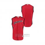 Camiseta Beisbol Nino 2019 All Star American League Workout Rojo