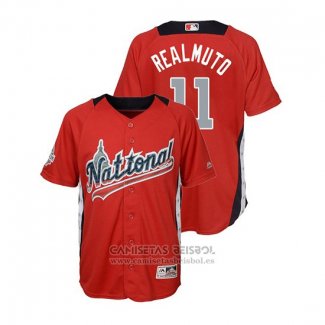 Camiseta Beisbol Nino All Star J.t. Realmuto 2018 Home Run Derby National League Rojo