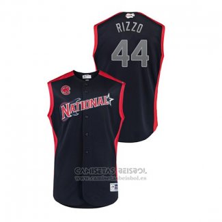 Camiseta Beisbol Nino Chicago Cubs 2019 All Star Player National League Anthony Rizzo Azul