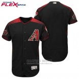 Camiseta Beisbol Hombre Arizona Diamondbacks Negro Rojo Alterno Flex Base