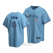 Camiseta Beisbol Hombre Blue Toronto Blue Jays Travis Shaw Replica Alterno 2020 Azul