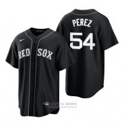 Camiseta Beisbol Hombre Boston Red Sox Martin Perez Replica 2021 Negro