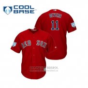 Camiseta Beisbol Hombre Boston Red Sox Rafael Devers Cool Base Entrenamiento de Primavera 2019 Rojo