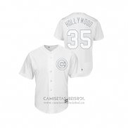 Camiseta Beisbol Hombre Chicago Cubs Cole Hamels 2019 Players Weekend Hollywood Replica Blanco