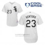 Camiseta Beisbol Hombre Chicago White Sox Robin Ventura 23 Blanco Primera Cool Base