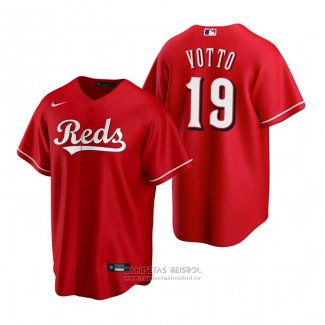 Camiseta Beisbol Hombre Cincinnati Reds Joey Votto Replica Rojo