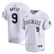 Camiseta Beisbol Hombre Colorado Rockies Brenton Doyle Primera Limited Blanco