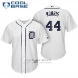 Camiseta Beisbol Hombre Detroit Tigers 2017 Estrellas y Rayas Daniel Norris Blanco Cool Base
