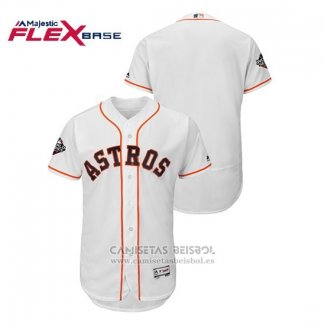 Camiseta Beisbol Hombre Houston Astros 2019 Flex Base Blanco