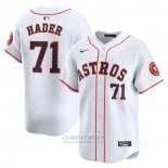 Camiseta Beisbol Hombre Houston Astros Josh Hader Primera Limited Blanco