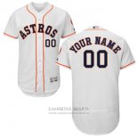 Camiseta Beisbol Hombre Houston Astros Personalizada Blanco