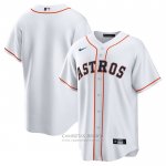 Camiseta Beisbol Hombre Houston Astros Primera Blank Replica Blanco Camiseta Beisbol Hombre Houston Astros Primera Blank Replica Blanco