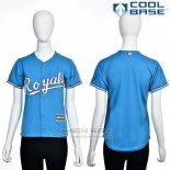Camiseta Beisbol Hombre Kansas City Royals Azul Collection Cool Base