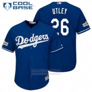 Camiseta Beisbol Hombre Los Angeles Dodgers Chase Utley Cool Base
