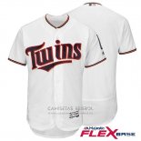 Camiseta Beisbol Hombre Minnesota Twins Blank Blanco Flex Base Autentico Collection