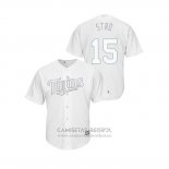 Camiseta Beisbol Hombre Minnesota Twins Jason Castro 2019 Players Weekend Replica Blanco