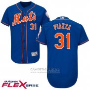 Camiseta Beisbol Hombre New York Mets Mike Piazza Flex Base