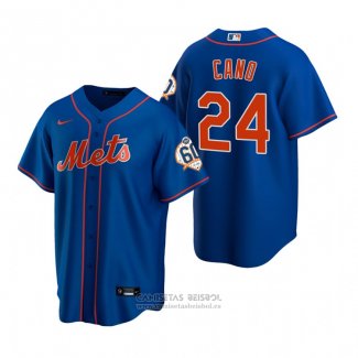 Camiseta Beisbol Hombre New York Mets Robinson Cano Alterno Azul