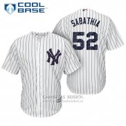 Camiseta Beisbol Hombre New York Yankees 2017 Estrellas y Rayas C.c. Sabathia Blanco Cool Base
