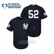 Camiseta Beisbol Hombre New York Yankees C.c. Sabathia 2019 Postemporada Flex Base Blanco