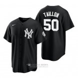 Camiseta Beisbol Hombre New York Yankees Jameson Taillon Replica 2021 Negro